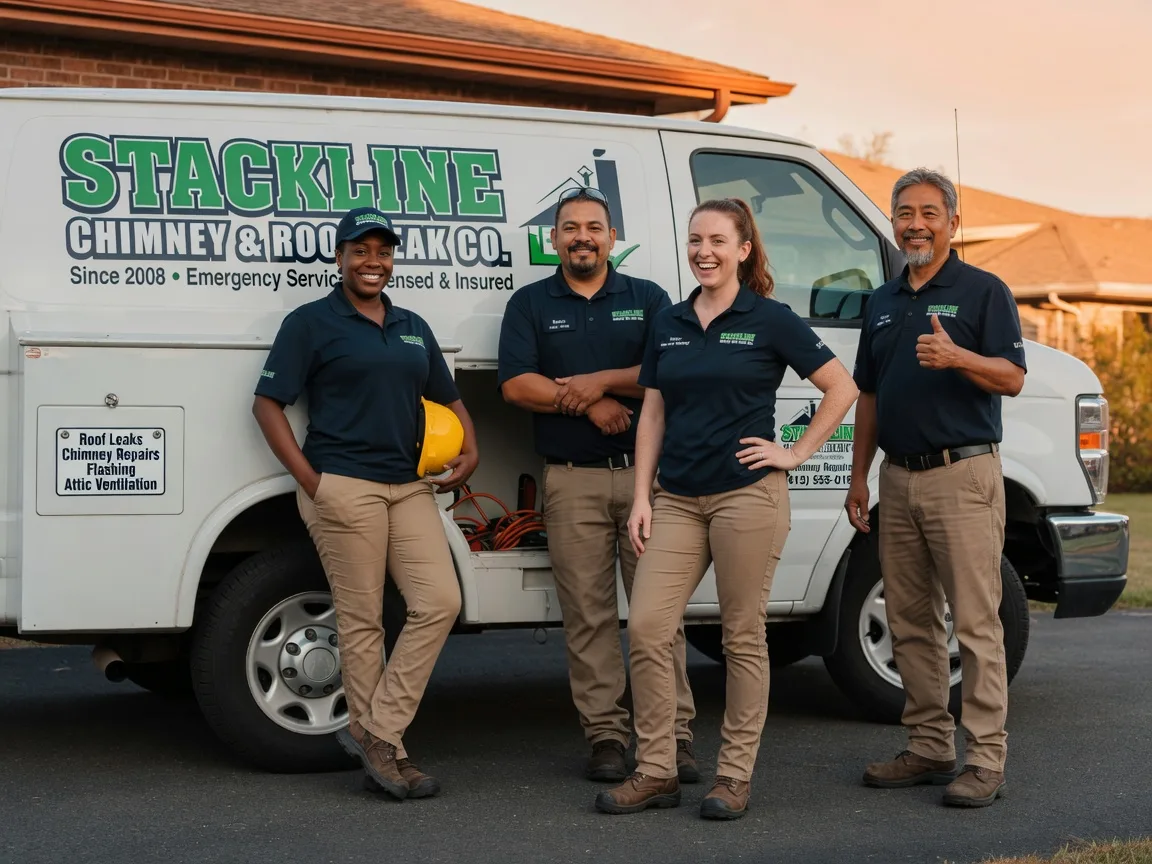Chimney flashing repair company in Jackson, OH
